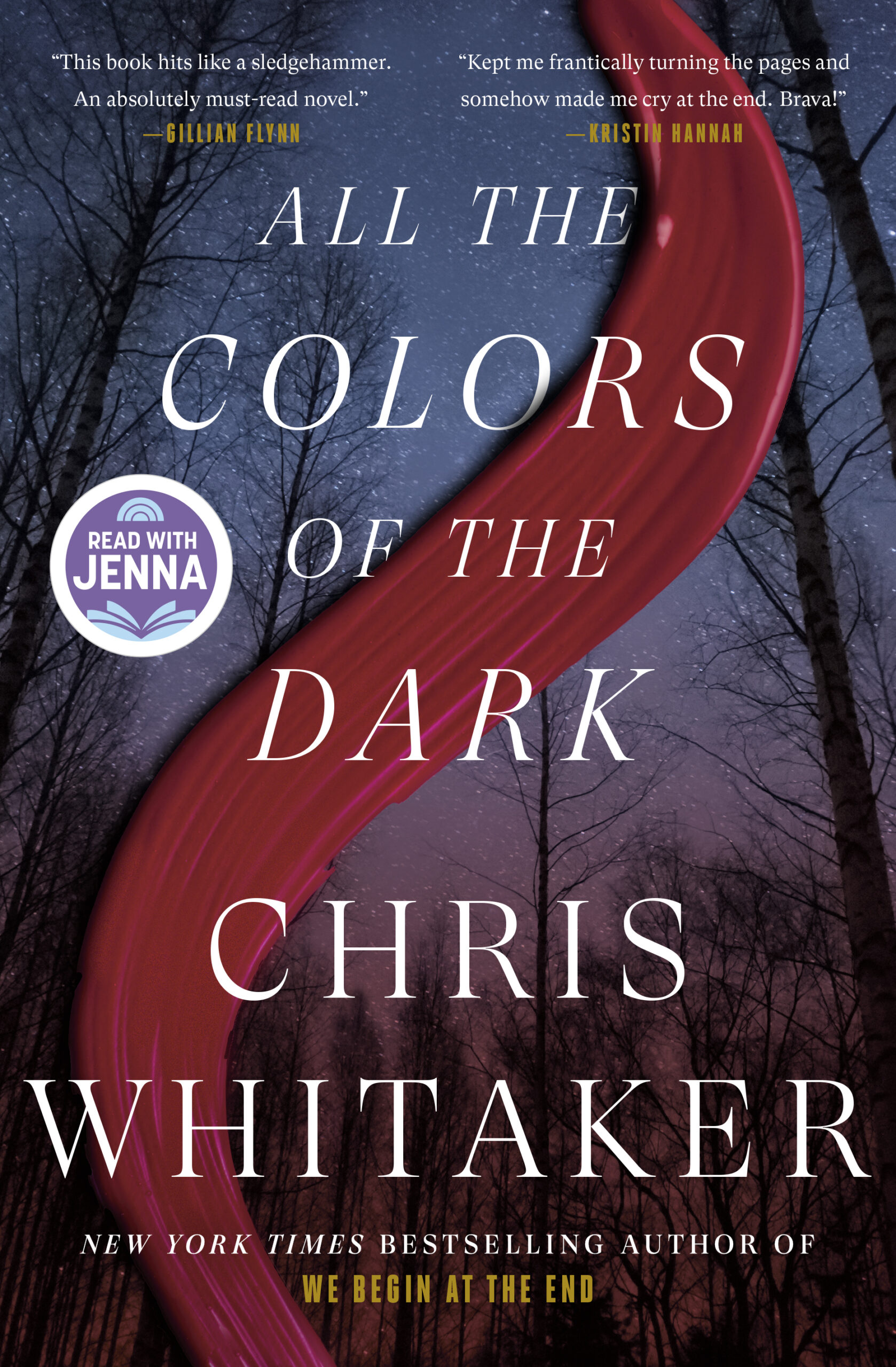 cover of All the Colors of the Dark by Chris Whitaker